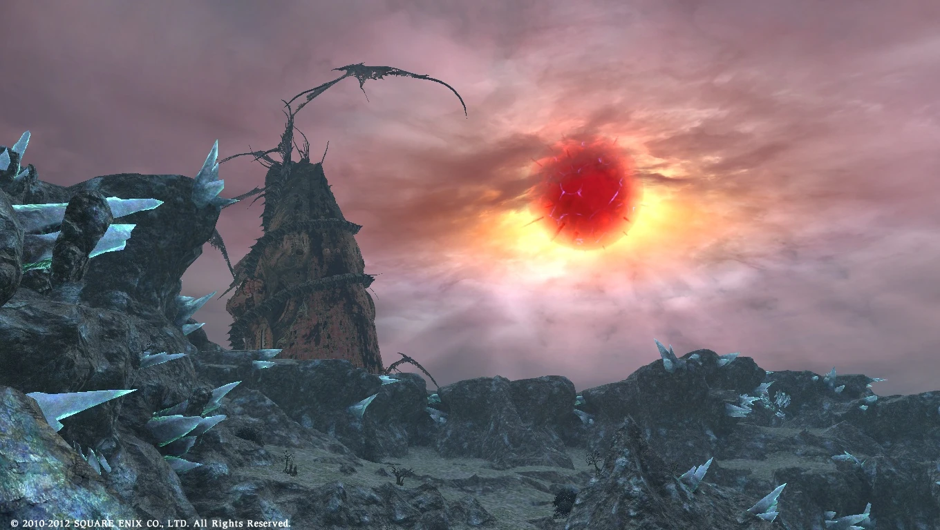 Image - FFXIV Mor Dhona Dalamud.jpg | Final Fantasy Wiki | FANDOM