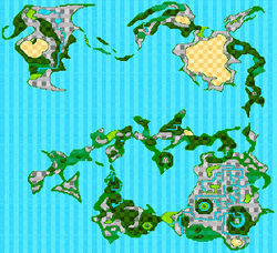 Final Fantasy World Map