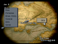 FFT Battle Location Selector Menu
