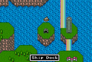 FFMQ Ship Dock