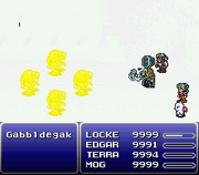 FFVI Cafe Sign Flash Bug