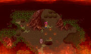 Mog in Burning Forest