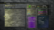 FFX-2 HD Creature Menu