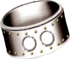 FF7 Platinum bangle