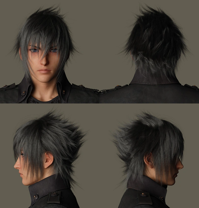 final fantasy noctis hairstyle