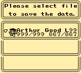 FFLIII Save Menu