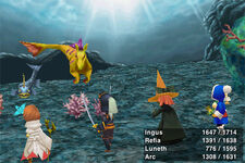 FFIII iOS Underwater Battle