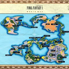 Ff1 World Map Ff1 World Map