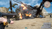 Dread Behemoth and Tyraneant Timed Quest from FFXV