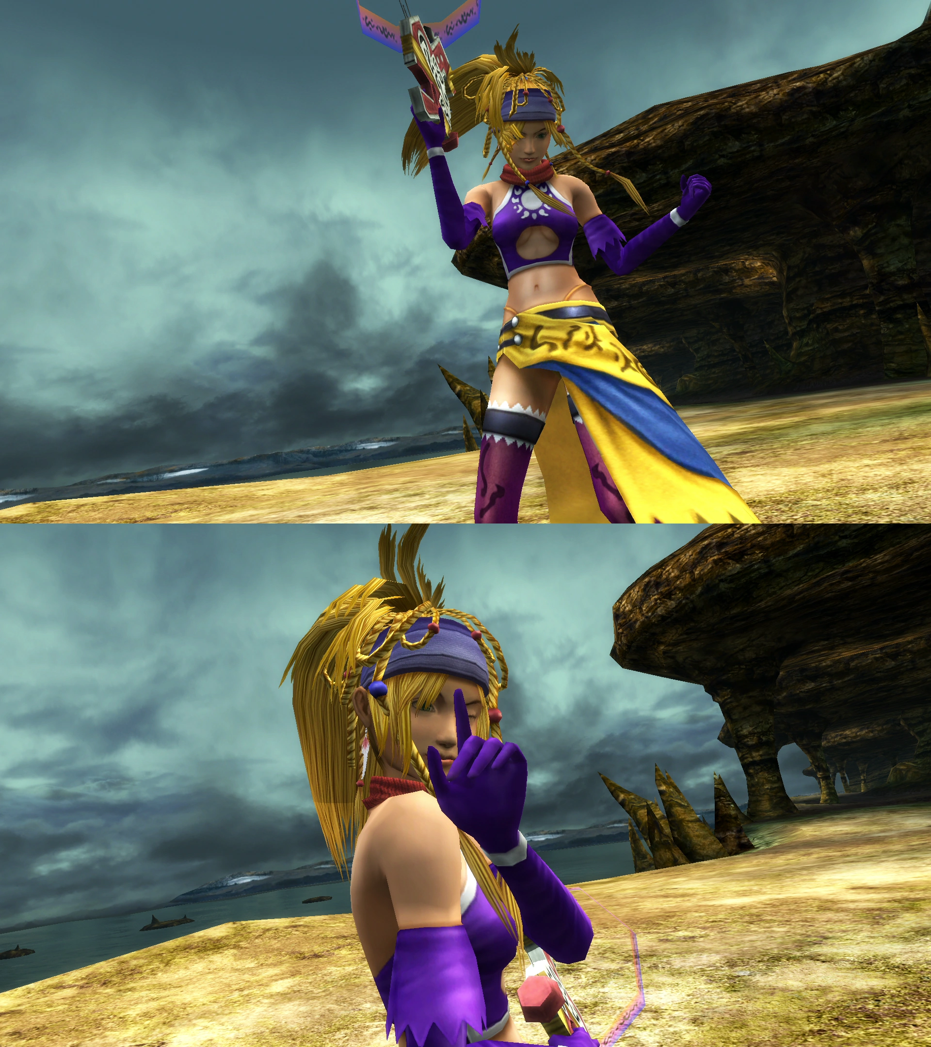 Image Rikku Gun Mage Victory Pose.png Final Fantasy Wiki FANDOM