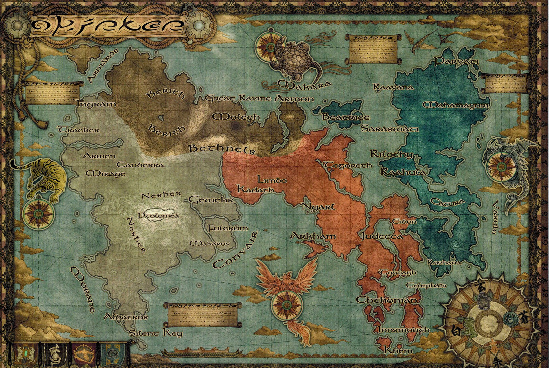 Final Fantasy World Map