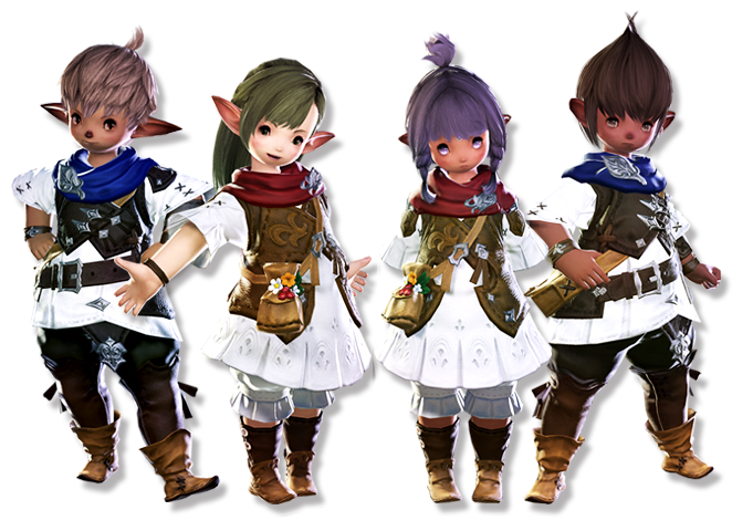 Hasil gambar untuk final fantasy 14 lalafell