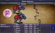 FFD Sense Weakness