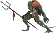 Sahagin from FFVII Remake render