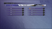 FFX Abilities Menu PS3