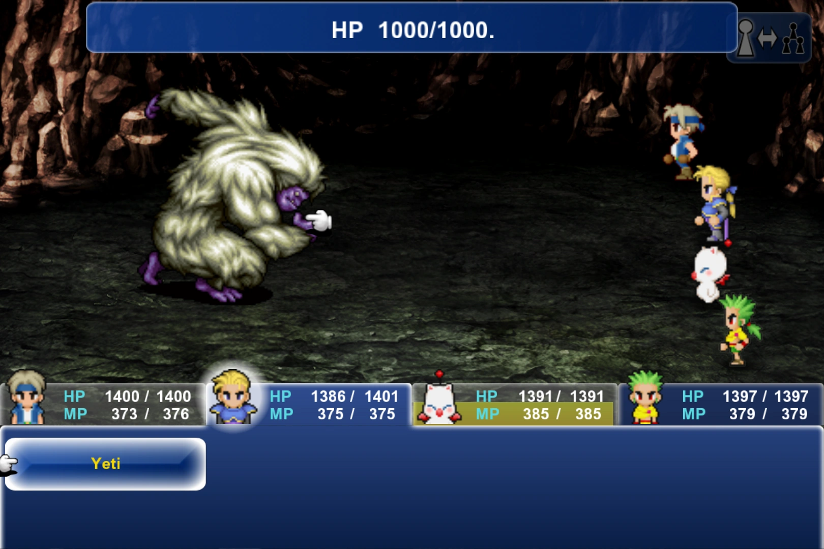 Yeti (Final Fantasy VI dummied enemy) Final Fantasy Wiki Fandom