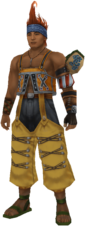wakka gameplay final fantasy