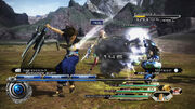 FFXIII-2 attack