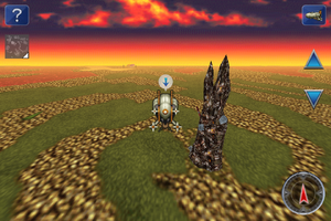 FFVI IOS Kefka's Tower Overworld