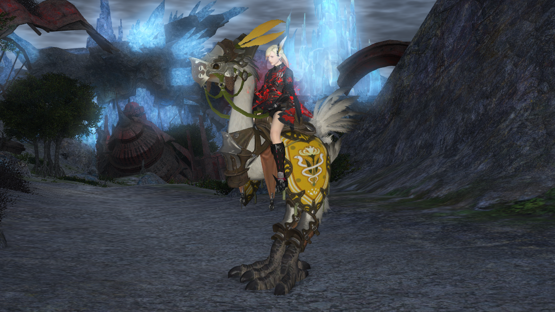 image ffxiv white companion chocobo png final fantasy wiki