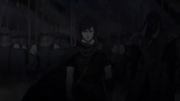 Somnus leading an army against daemons in FFXV Episode Ardyn Prologue