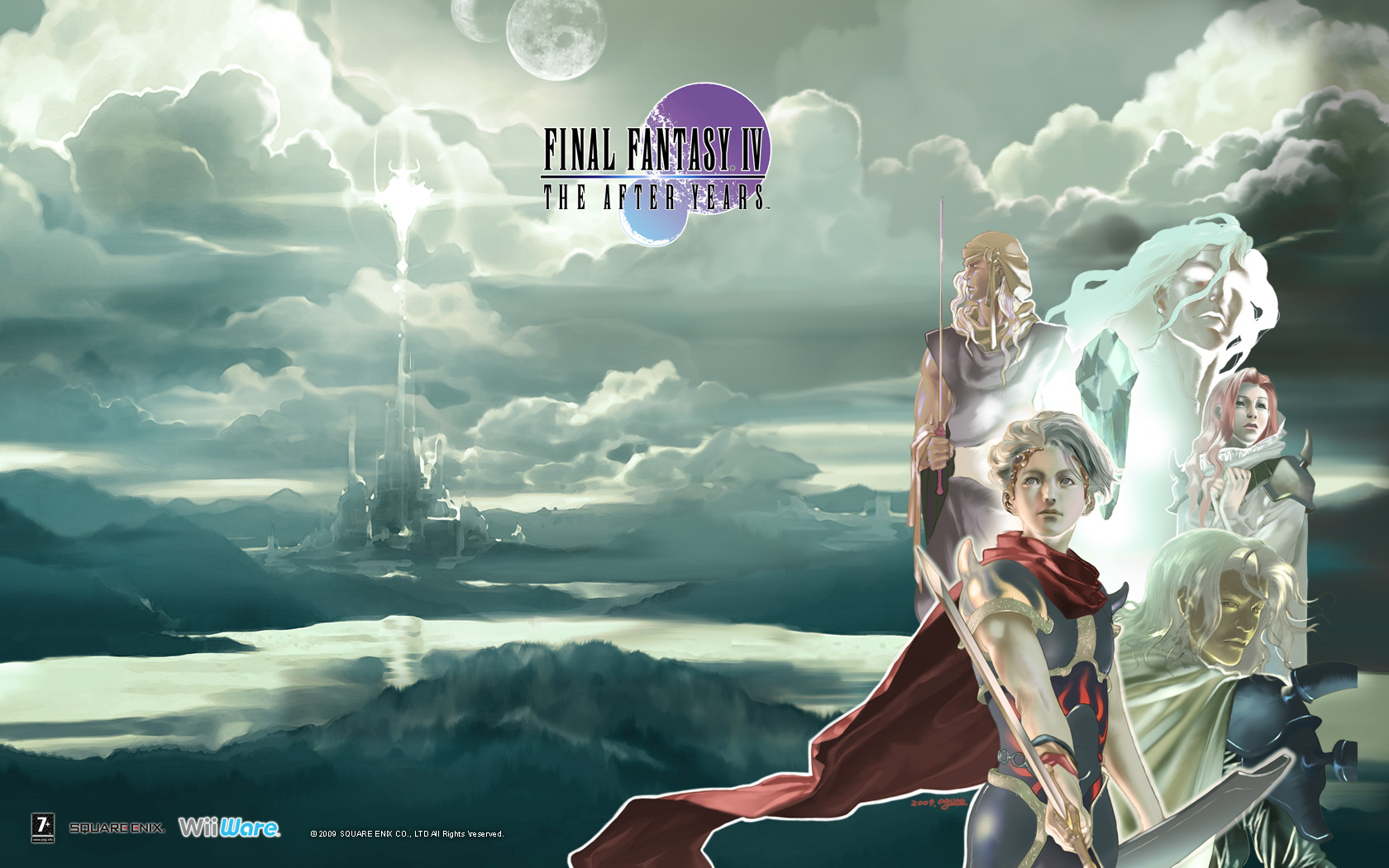 final fantasy 4 wallpaper