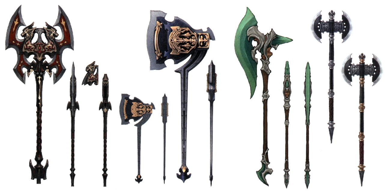 image marauder weapons ffxiv art jpg final fantasy wiki fandom