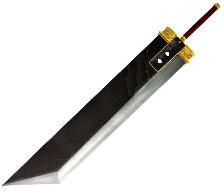 cloud's sword from final fantasy