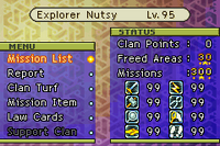 FFTA Clan Menu