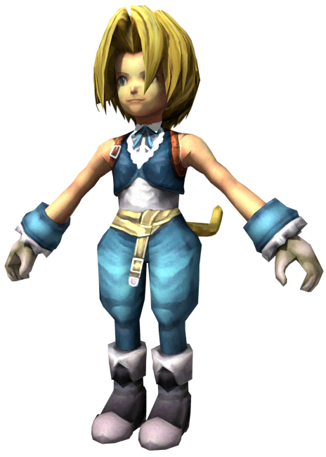 Image - FFIX Zidane PC Model.png | Final Fantasy Wiki ...