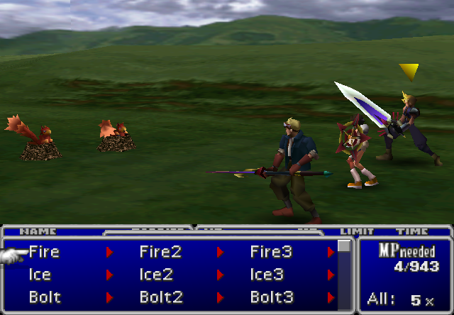 final fantasy 7 all materia