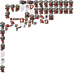 Image - FFRK spritesheet Luneth Warrior.png | Final Fantasy Wiki ...