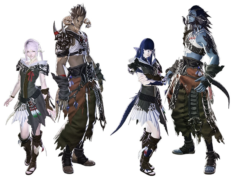 Hasil gambar untuk final fantasy 14 au ra