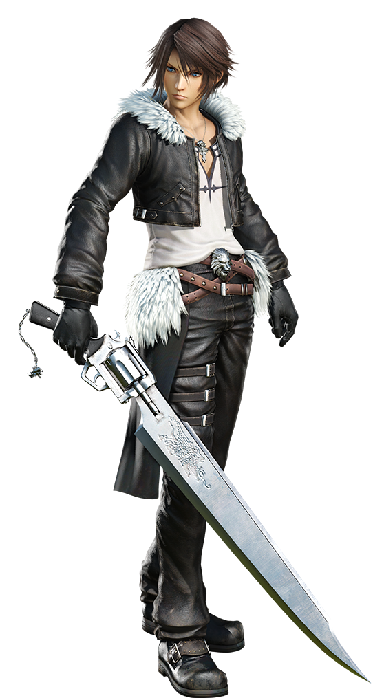 squall leonhart statue