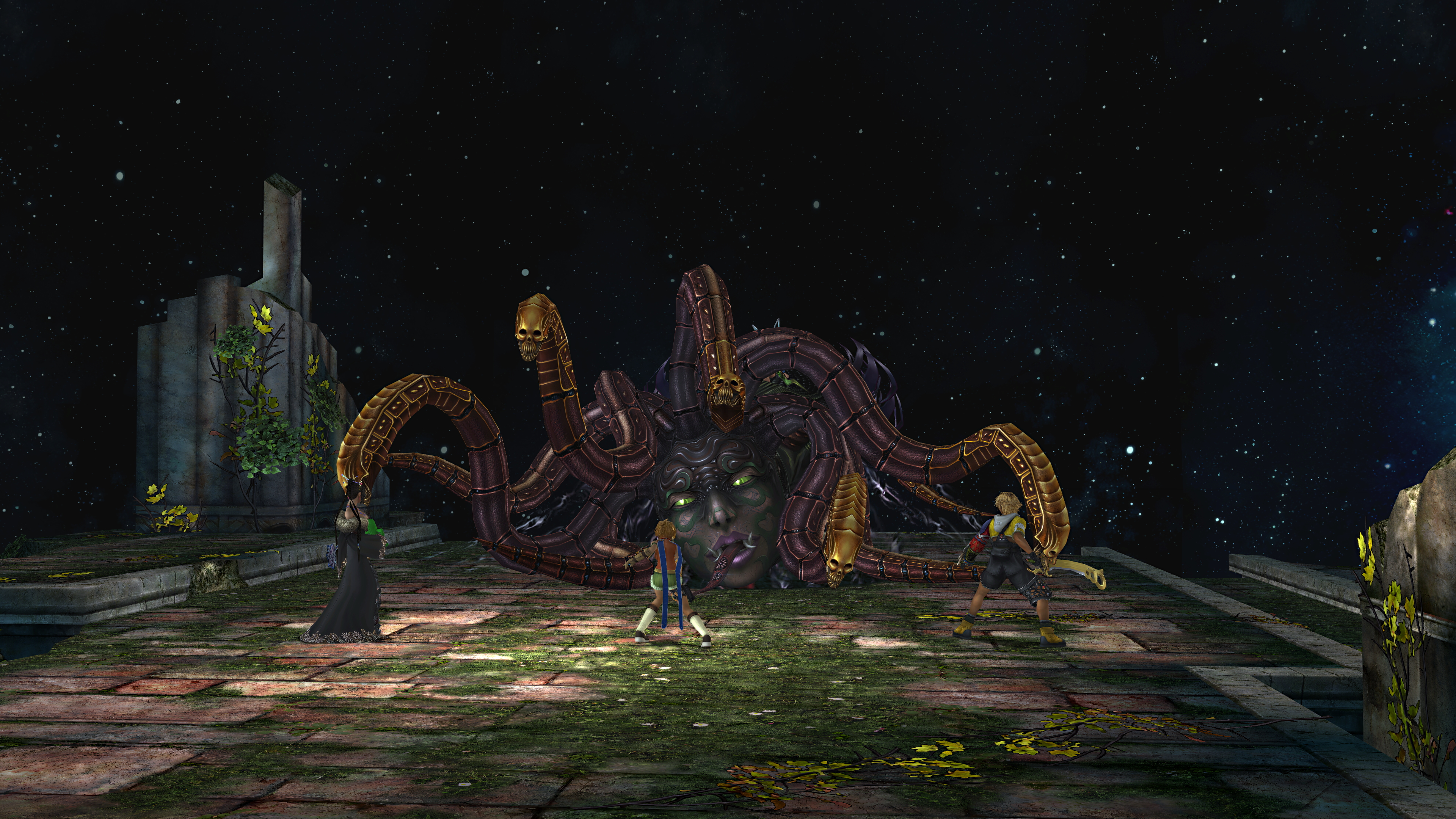 image yunalesca boss third form jpg final fantasy wiki fandom yunalesca final form