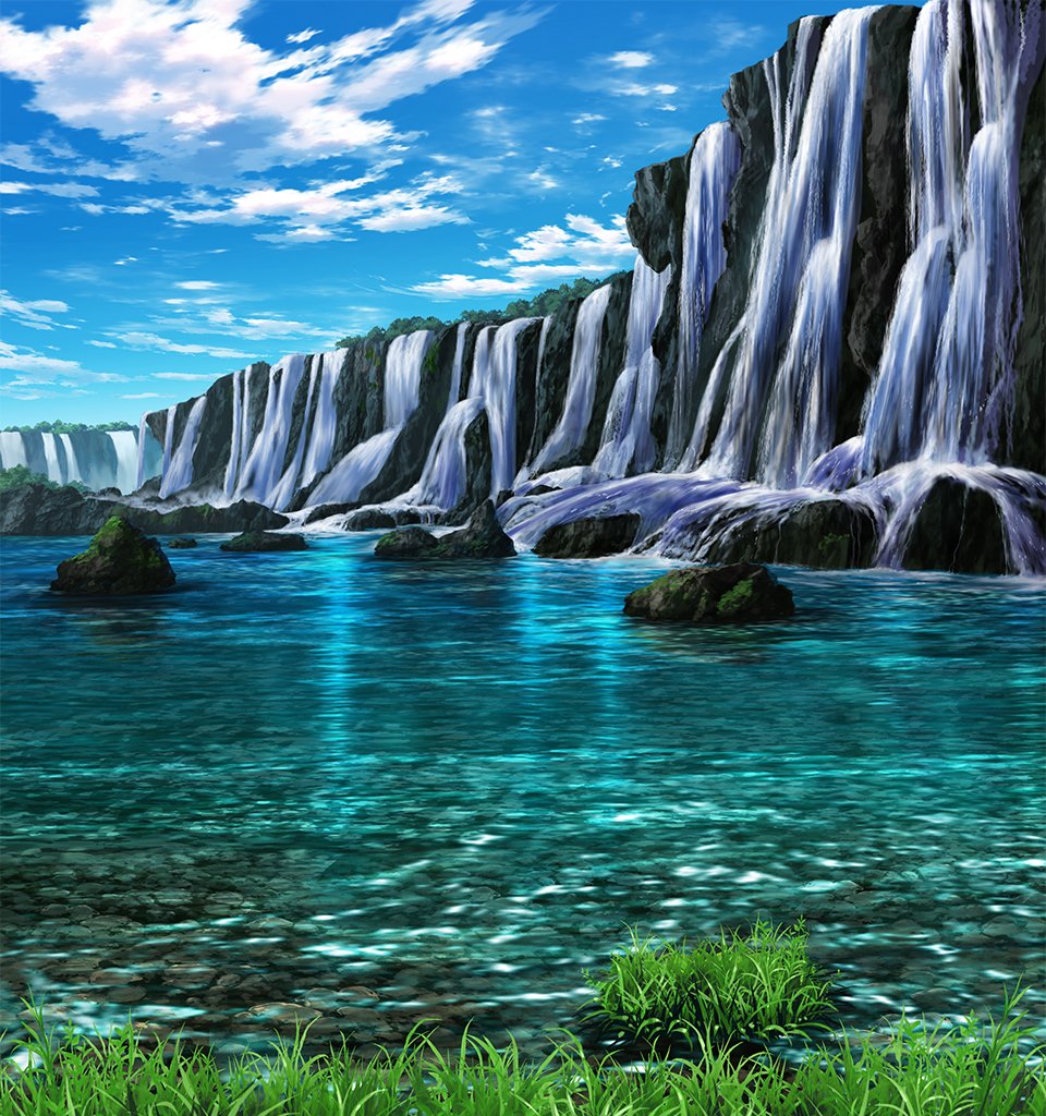 Image - FFBE Waterfall Way BG.jpg | Final Fantasy Wiki | FANDOM powered ...