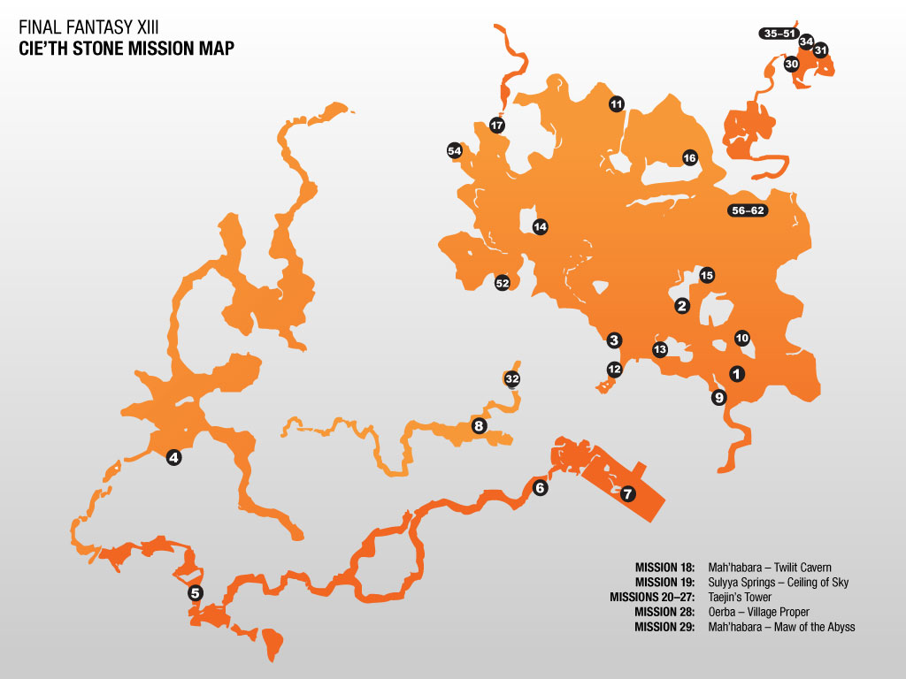 Image - FFXIII ArchylteSteppe YaschasMassif Map.jpg | Final Fantasy