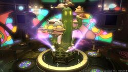 FFXIV Moogle Sabotender Gold Saucer
