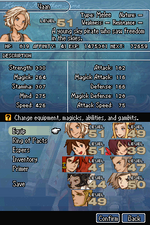 RW Equip Menu