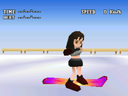 Tifa snowboarding