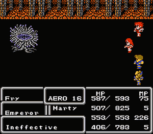 FFII Wizard Bug