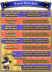 FFRK 3rd Anniversary Schedule