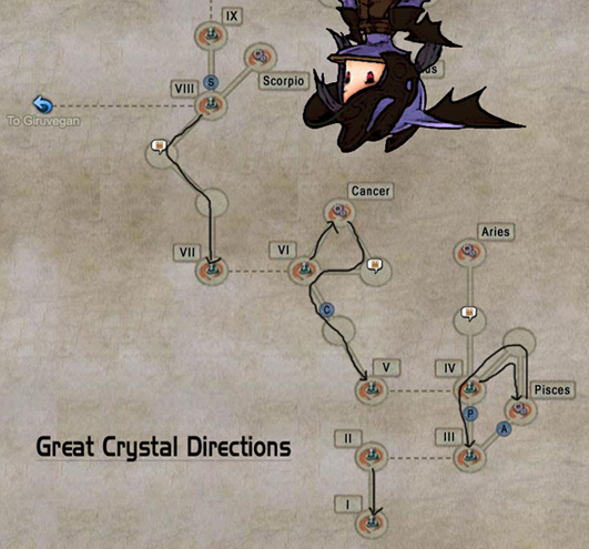 Ff12 The Great Crystal Map - Maping Resources.