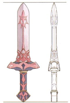 fantasy final sword coral weapons swords wikia ffix angel bless