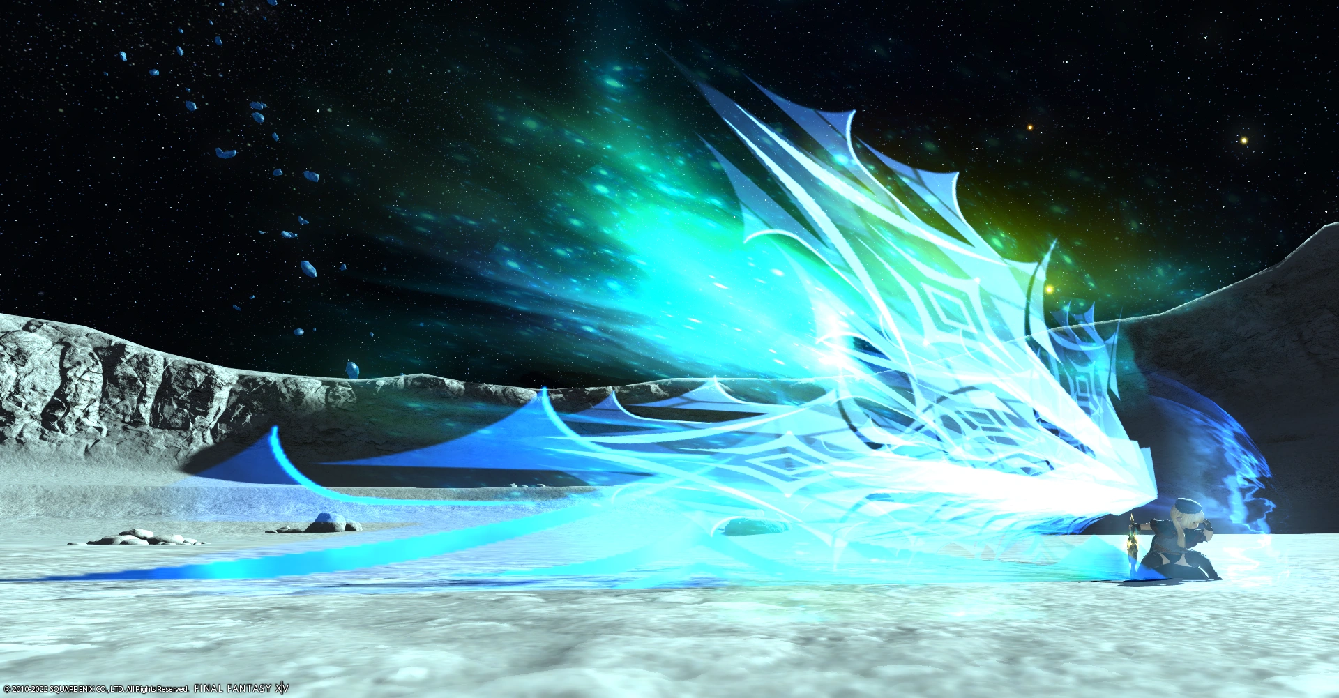 Screenshot of the FFXIV Paladin ability Passage of Arms Screenshot of the FFXIV Paladin ability Passage of Arms