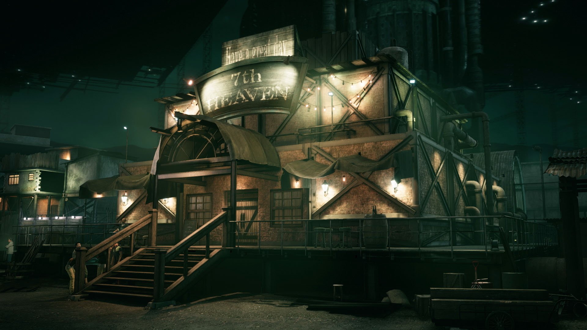 Final Fantasy 7 Remake Sector 4 Plate Interior Walkthrough