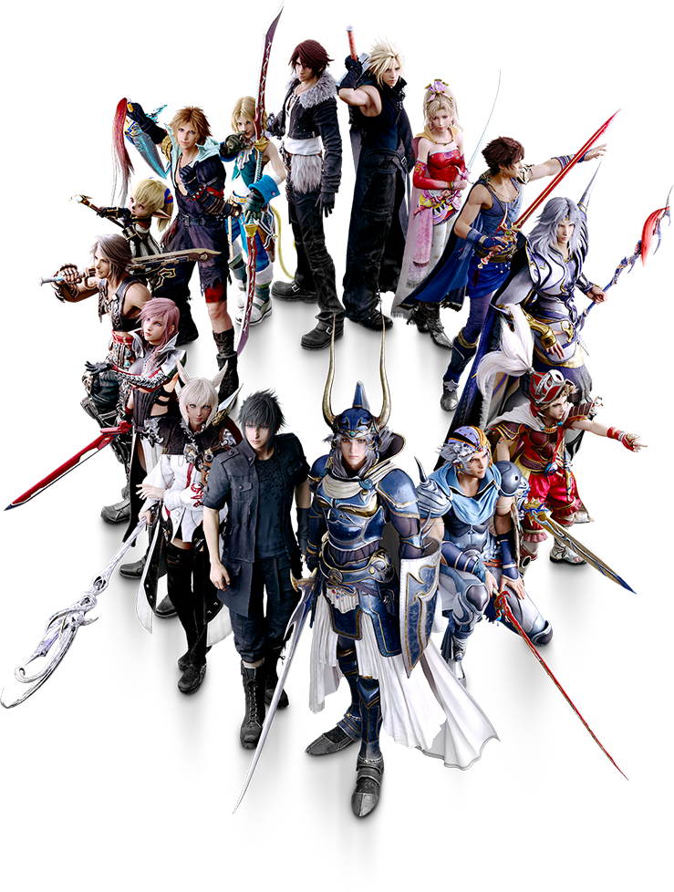 Image Dissidia Final Fantasy NT Main Heroes png Final Image Dissidia Final Fantasy NT Main Heroes png Final
