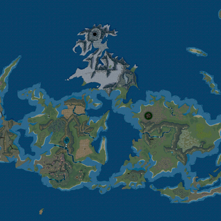Ffvii World Map Ffvii World Map