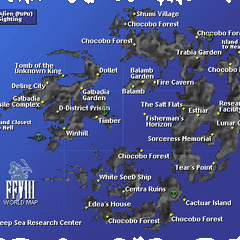 Ff8 World Map Ff8 World Map