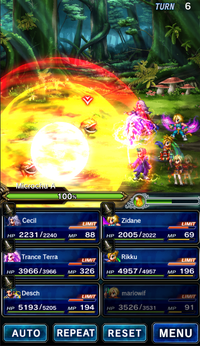FFBE Attack Hand